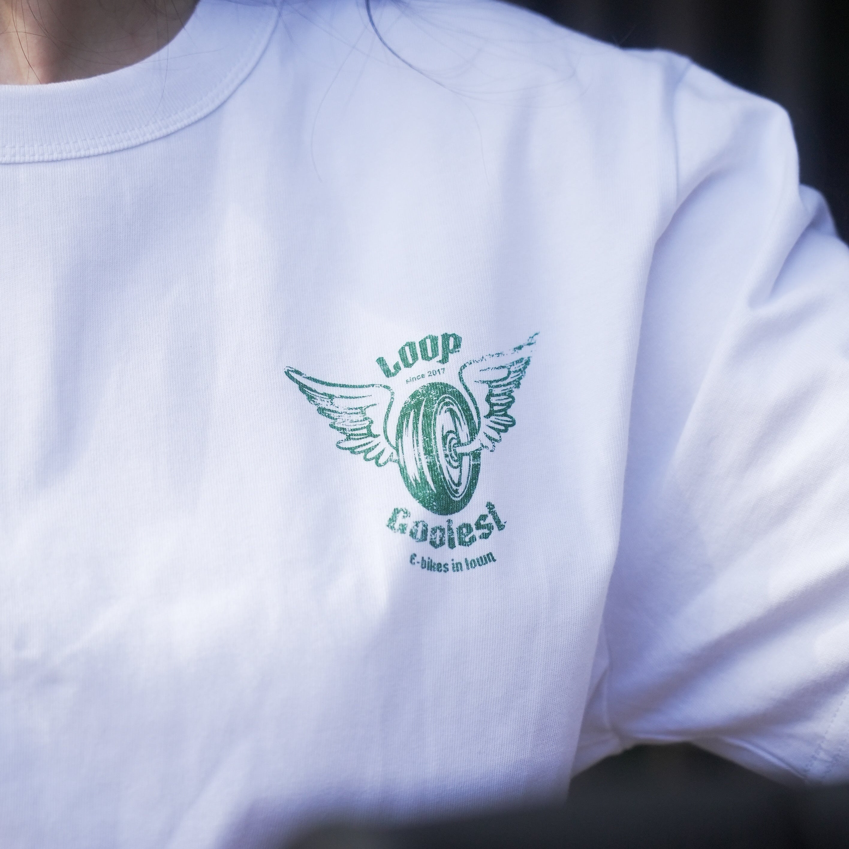 T-shirt Octans Wheel White