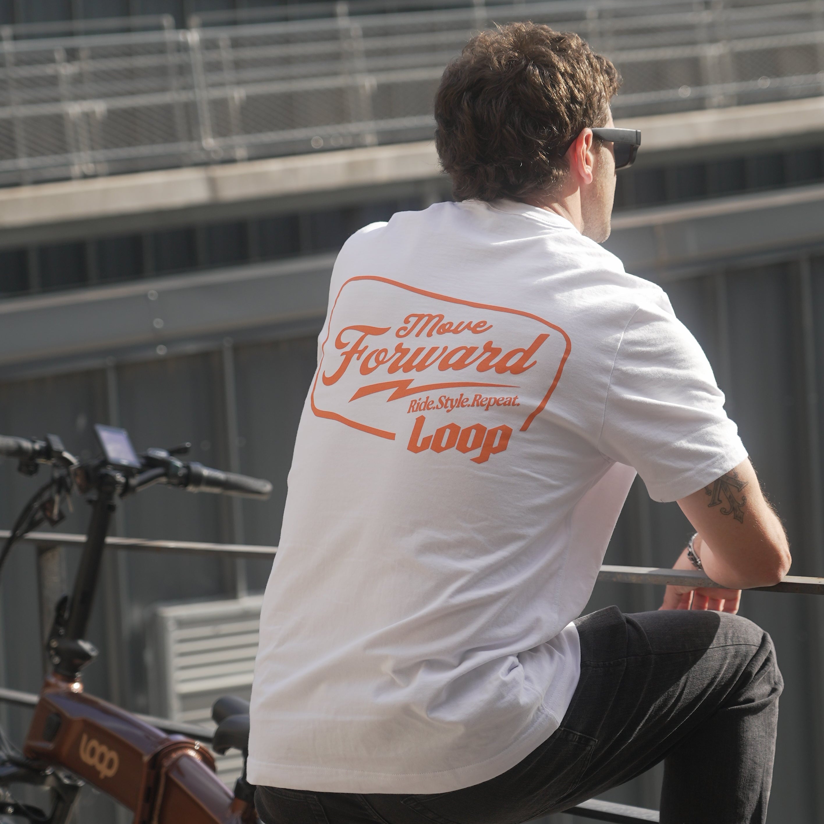 T-shirt Octans Helmet White