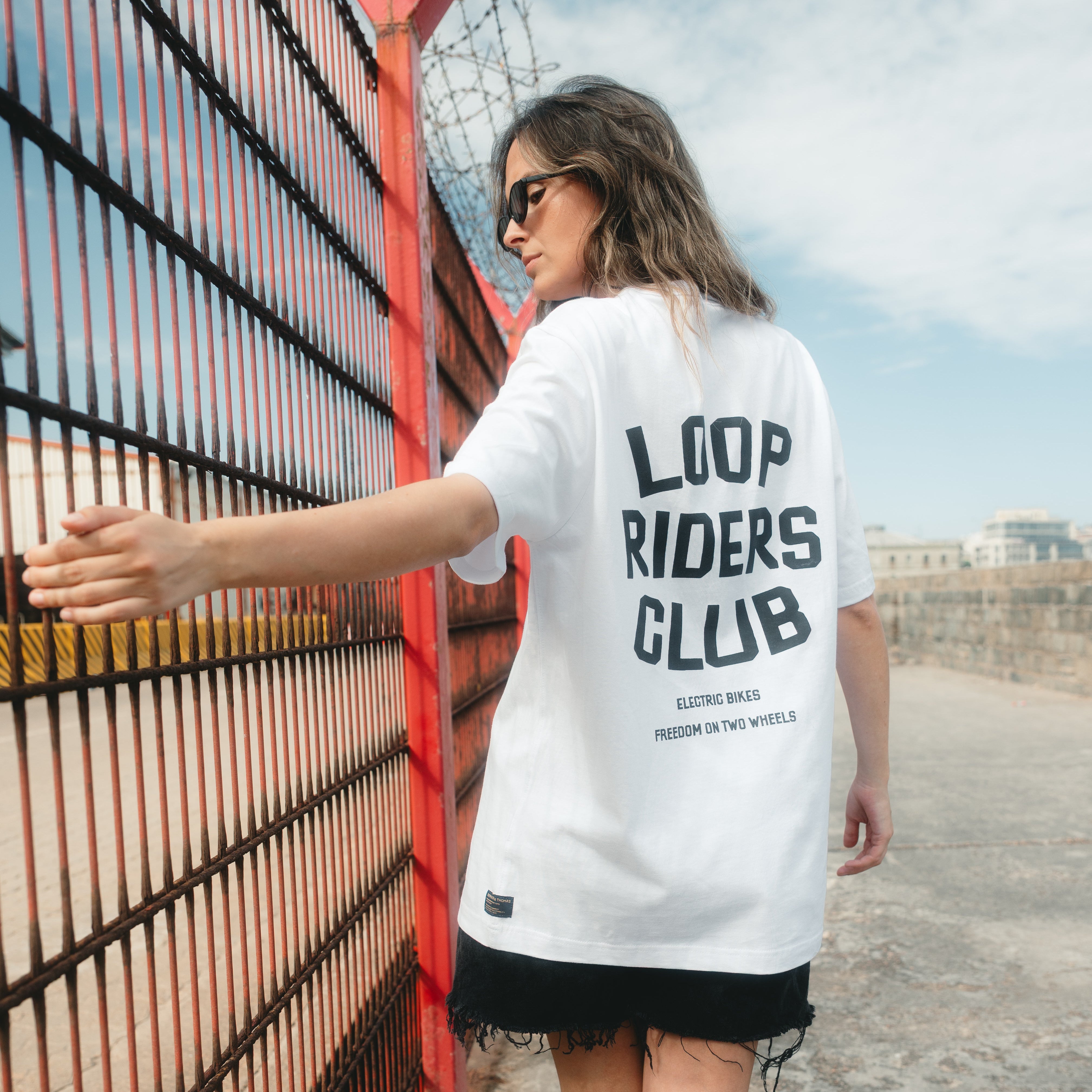 T-shirt Octans Skull White