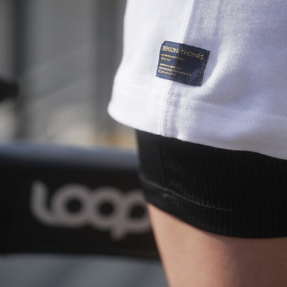 T-shirt Octans Wheel White