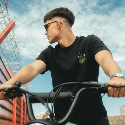 T-shirt Octans Skull Black