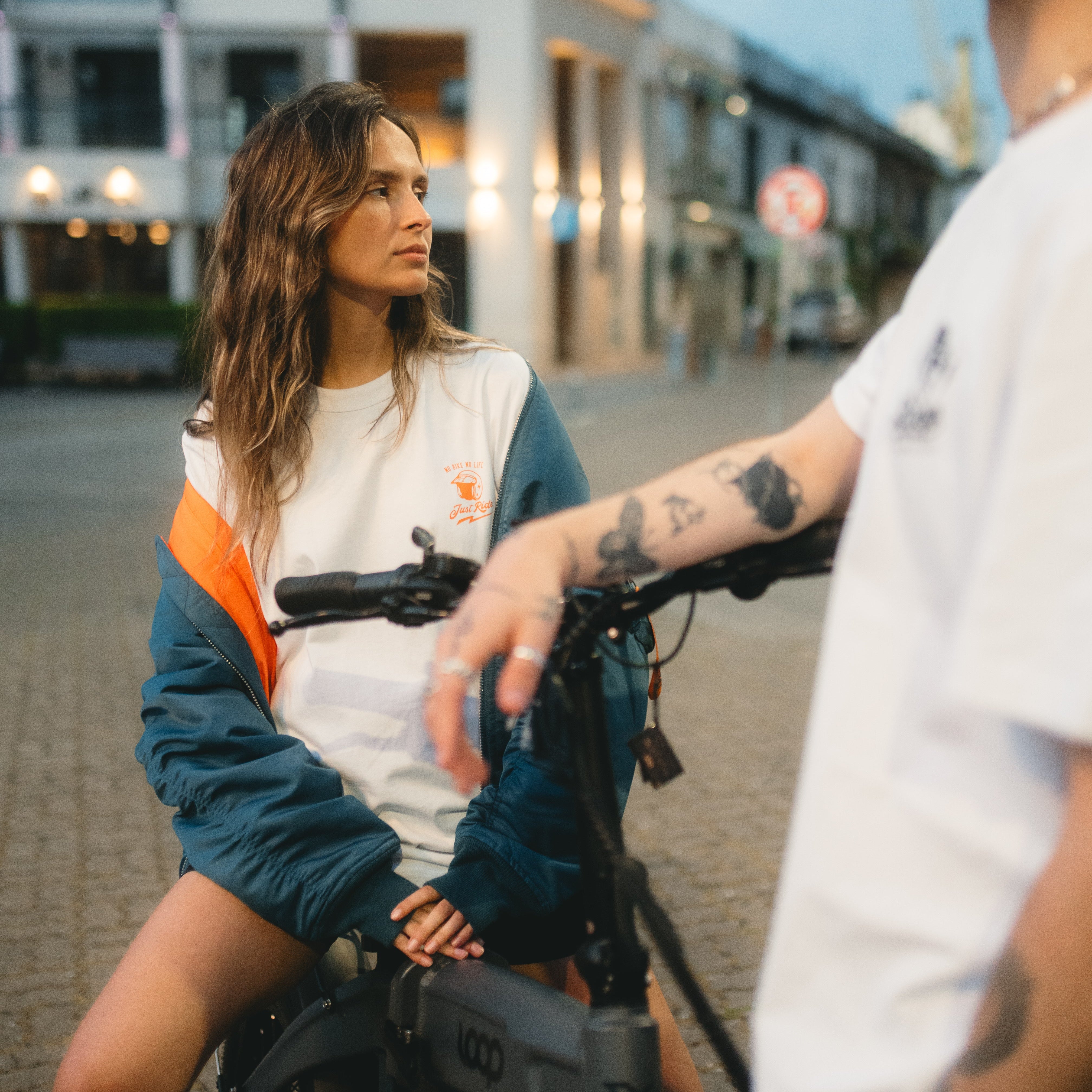 T-shirt Octans Helmet White