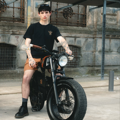 T-shirt Octans Wheel Black